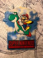 Super Mario & Yoshi Displayschild SNES Super Nintendo Retro 90er Baden-Württemberg - Rastatt Vorschau