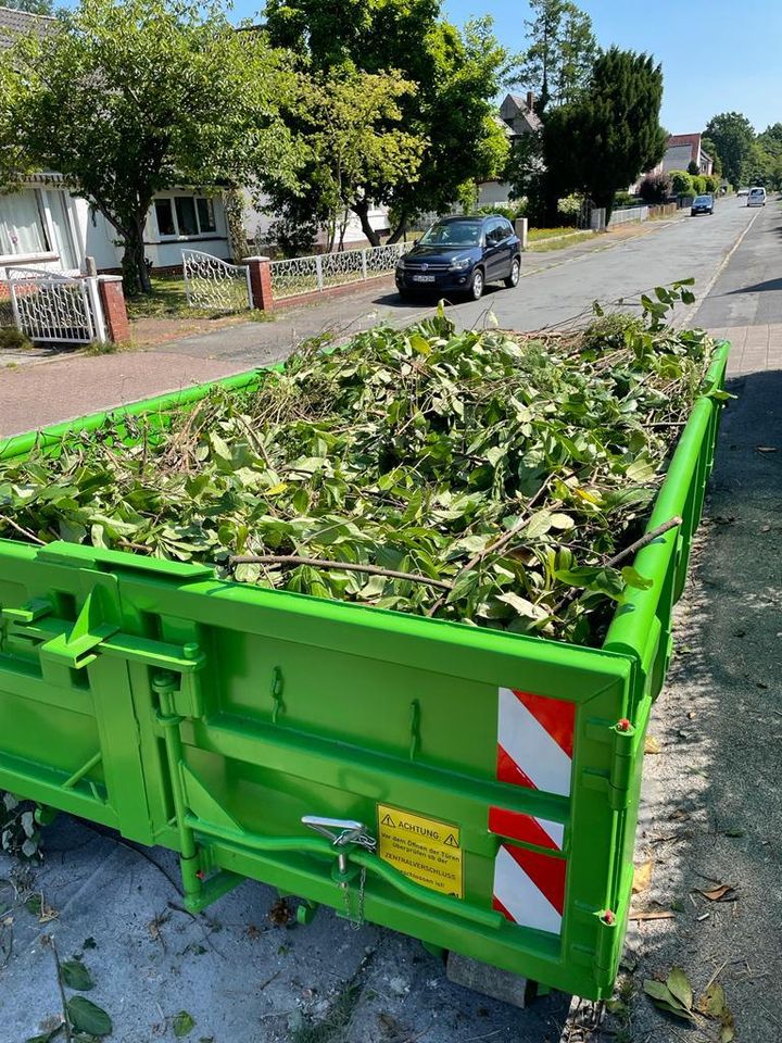 Containerdienst, Entsorgung, Schüttgut, Bauschutt, Boden, Grünschnitt in Schwanewede