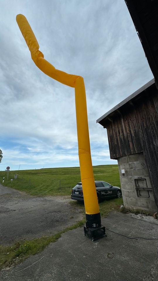 ❌ 10 Meter XXL Skydancer Skytube Airdancer Werbeträger Hüpfburg in Wangen im Allgäu