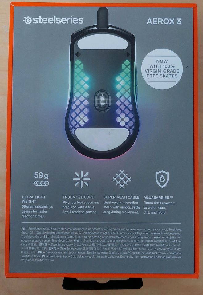 Steelseries Aerox 3 Ultra Lightweight Gaming Mouse in Gievenbeck