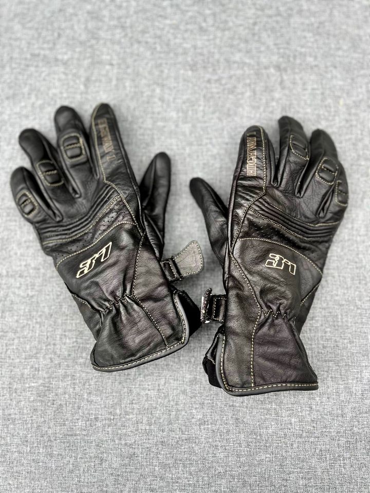 Motorrad-Handschuhe Leder Sommer Grösse S-M in Augsburg