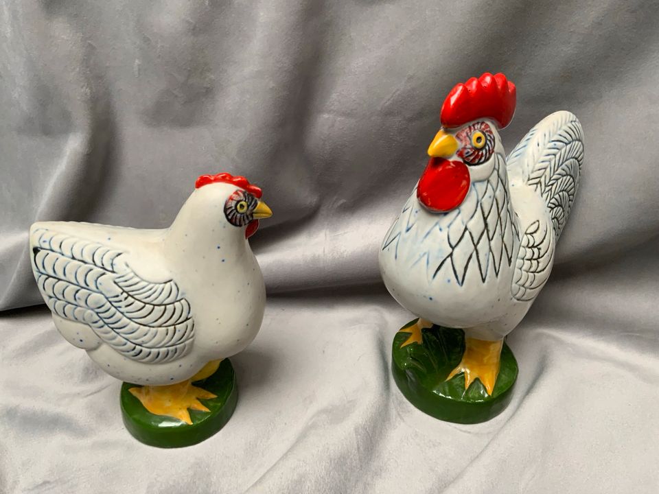 Huhn Henne Figur Keramik Design Schweden Vintage Rarität in Datteln