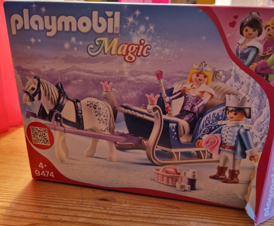 Playmobil  Magic 9474 Schlitten mit Königspaar,  wie abgebildet in Wahlstedt