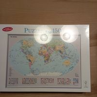Neues und eingesiegeltes Puzzle mit Weltkarten-Motiv, 1.500 Teile Saarland - Neunkirchen Vorschau