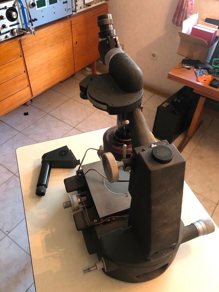 Professionelles Gewinde-Mikroskop von Ernst Leitz Wetzlar in Bad Neustadt a.d. Saale