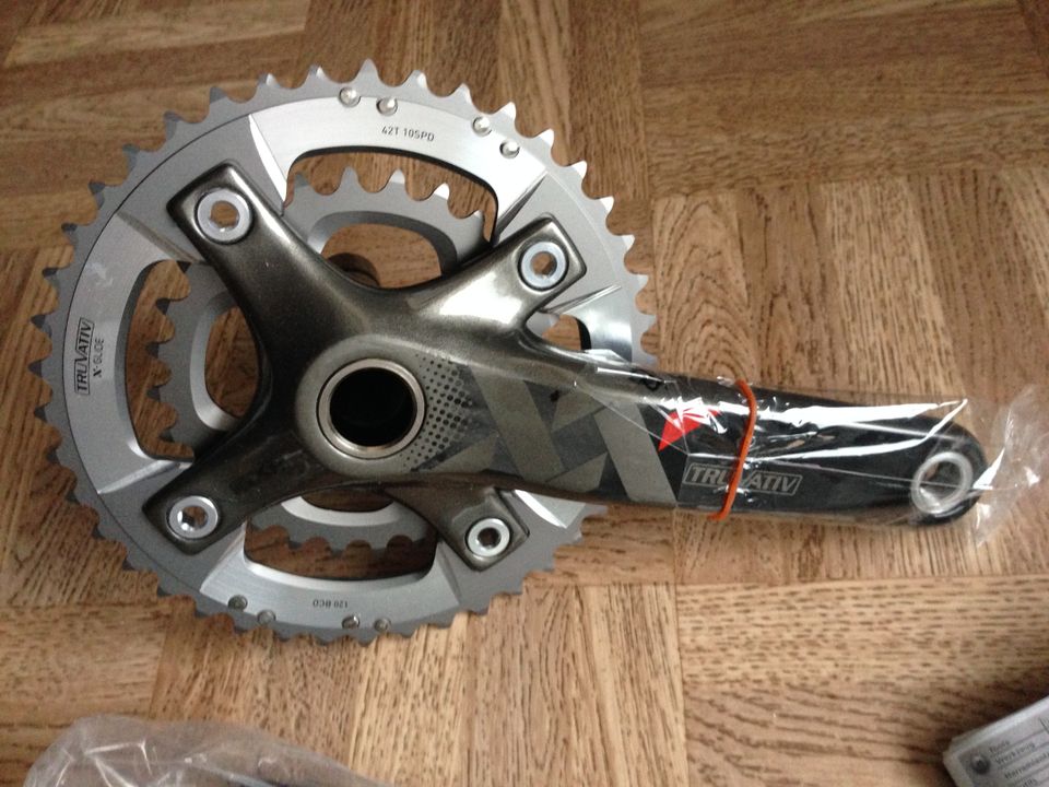 Sram XX GXP 170 Q166 42-28 2 fach Kurbel für 10 fach in Doberenz