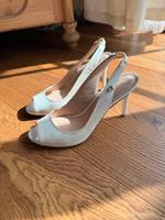 Guess Pumps Peeptoes Gr: 39 High Heels weiß Bayern - Ergoldsbach Vorschau