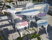 Gartenmöbel Sitzgruppe aus Gusseisen - weiss - renoviert Köln - Porz Vorschau
