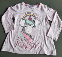 Einhorn Langarmshirt Größe 116 Nordrhein-Westfalen - Bad Wünnenberg Vorschau