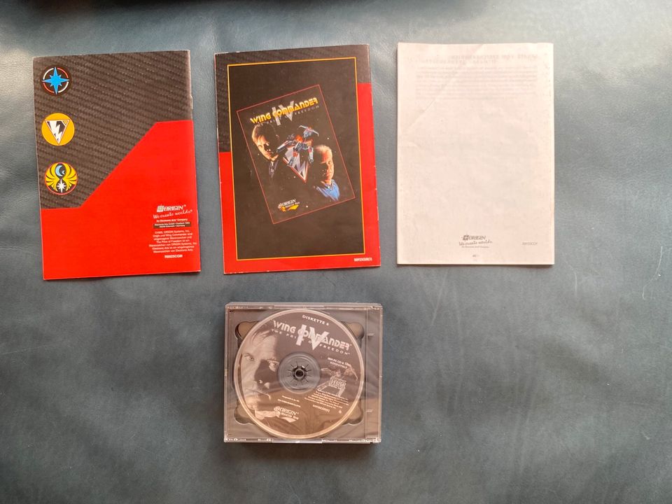 Wing Commander IV, PC CD-ROM, Origin, Big Box, 1995 in Eppenrod