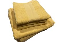 ## Neue Handtücher 100% Baumwolle, 6 teiliges Set in Gelb## München - Hadern Vorschau
