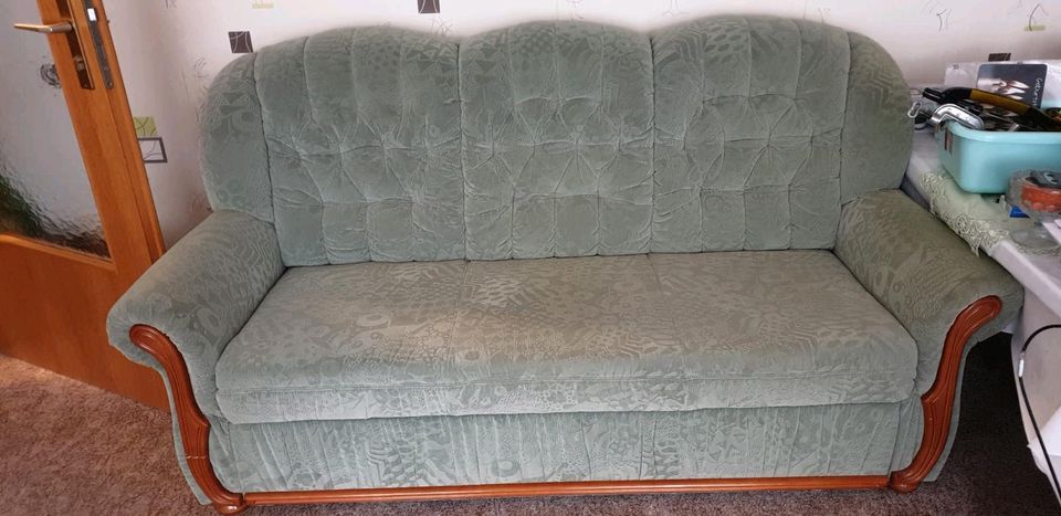 Sofas gut erhalten günstig abzugeben in Nieder-Olm in Saulheim