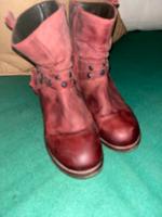 Bugatti  roter Lederstiefel  Damen gr40 Baden-Württemberg - Kirchheim am Ries Vorschau
