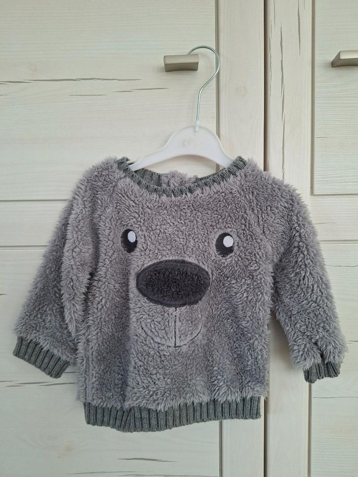 Pullover Sweatshirt 74 Teddy warm Winterpulli in Kumhausen