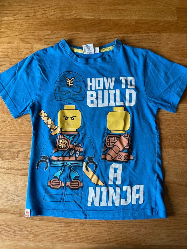 Lego Wear Ninjago Jay Shirts Gr. 134/140 blau in Düsseldorf