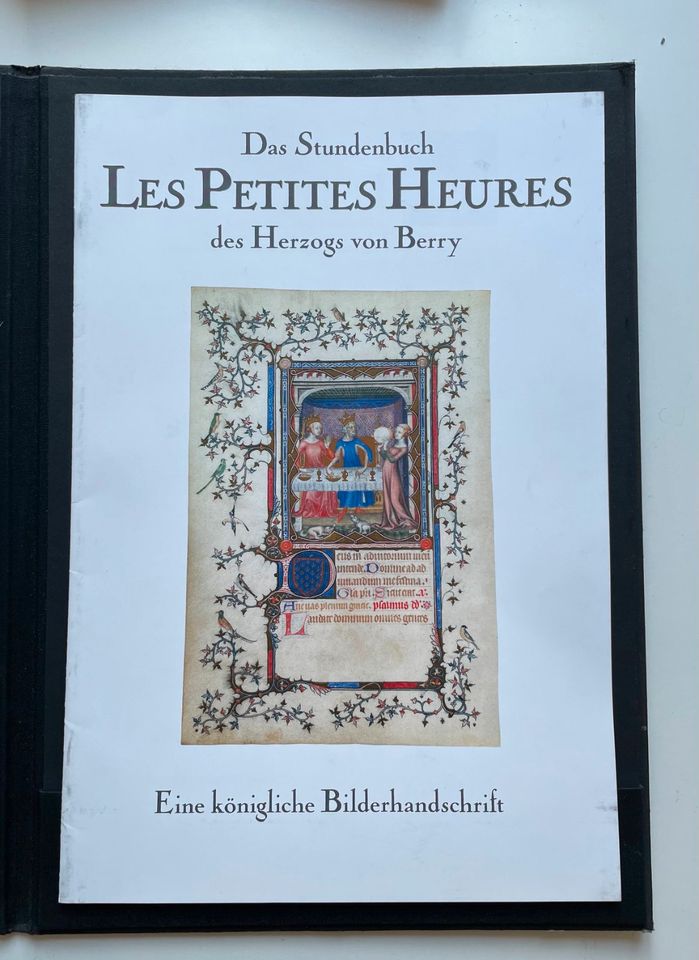 Les Petites Heures Du Duc de Berry Faksimile inkl. Dokumentation in Weimar