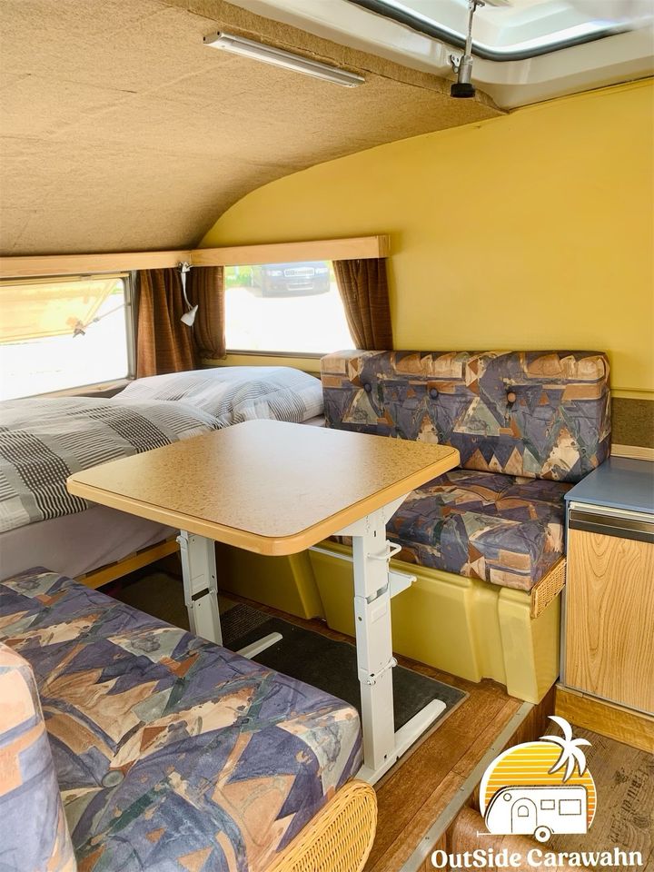 Qek Wohnwagen Mieten ohne Anhängerführerschein Gästebett in Crivitz