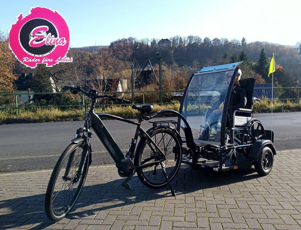 Elina´s Fahrwerk Le Camion Rollstuhl-Fahrrad Fahrrad-Anhänger in Kirchen (Sieg)