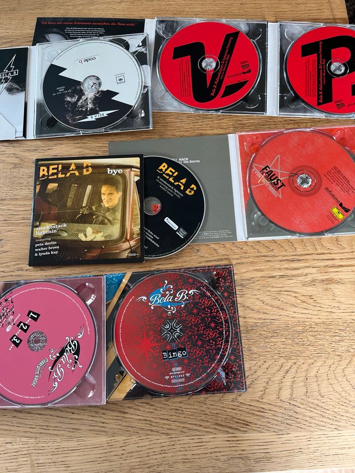 Bela B. Cd Sammlung 6 CD‘s in Leichlingen