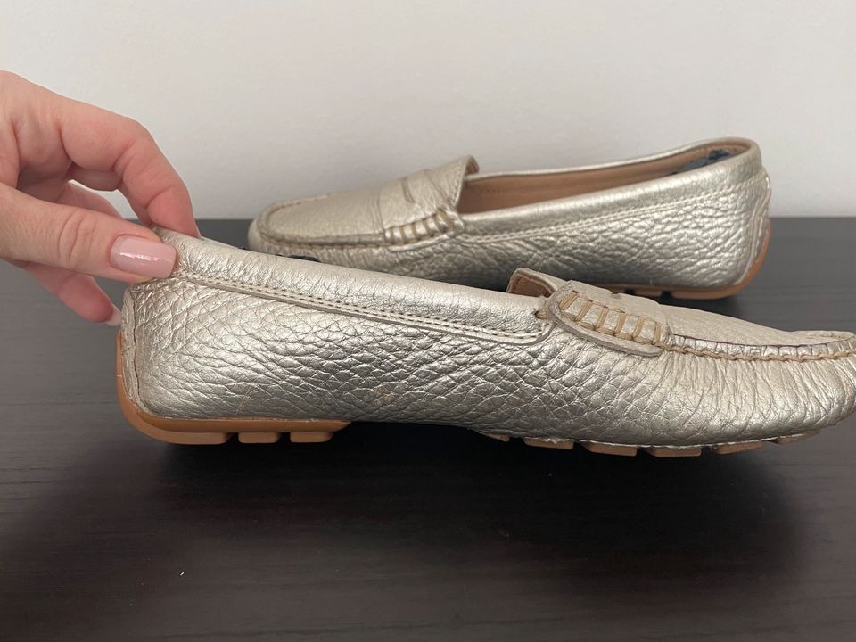 Ralph Lauren Loafer Mokassin Gold 37 in München