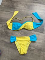 Roxy Bikini gelb türkis bandeau Oberteil Niedersachsen - Rieste Vorschau