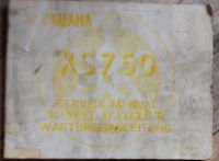 YAMAHA XS 750 Reparaturanleitung Oktober 1976 Bayern - Roth Vorschau