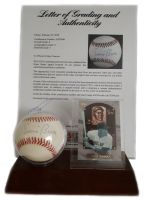 Ernie Banks Signierter Baseball mit Display Hessen - Fuldatal Vorschau