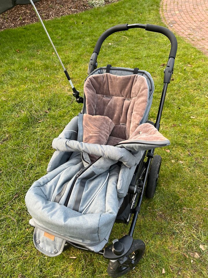 Emmaljunga Kinderwagen Edge duo grau in Lübeck