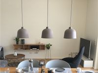 Muuto Grain Pendelleuchte Grau neuwertige Designerlampe Düsseldorf - Unterbach Vorschau