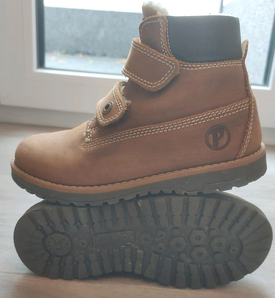 Primigi Kinder Boots Stiefelette Leder braun in Sarstedt