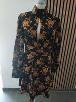 Damen Kleid schwarz braun Muster S neuwertig Aubing-Lochhausen-Langwied - Aubing Vorschau