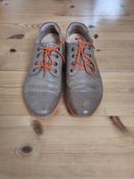 Think ! Shoes beige Schnürschuhe Halbschuhe echtes Leder Echtlede Baden-Württemberg - Karlsruhe Vorschau