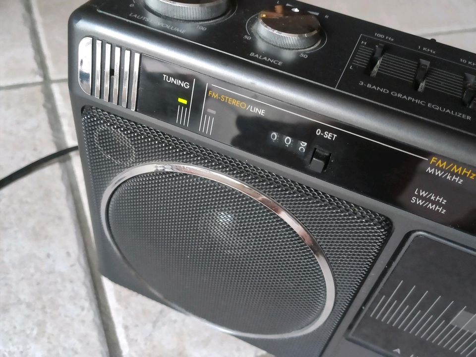 Vintage Grundig RR 455a Radio Recorder 4 Band FM Tuner RAR in Gladbeck