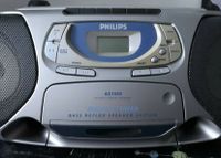Phillips AZ1020 Radio Kasette CD Spieler Mobil in Silber Bochum - Bochum-Mitte Vorschau