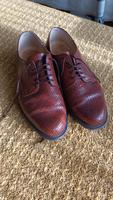 Herrenschuhe Halbschuhe br Gr. 42 Leder Hessen - Fulda Vorschau