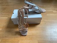 Ungetragene 5th Avenue Leder riemchensandalen Blush/gold Größe 38 Baden-Württemberg - Tübingen Vorschau