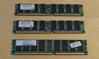 3 Speicher Module RAM 512 MB PC 400 / 333 Infineon, Nanya Kreis Pinneberg - Holm Vorschau