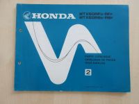 Honda MTX 50 R Ersatzteil Teile Katalog Parts List Catalog 1984 Nordrhein-Westfalen - Gelsenkirchen Vorschau