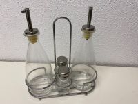 Essig & Öl Spender Set Flasche Ölflasche & Halter Salz Pfeffer Hessen - Oberursel (Taunus) Vorschau