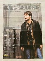 Eric Church US Country Music Sänger Konzert Tour Poster Plakat Rheinland-Pfalz - Nohn Eifel Vorschau