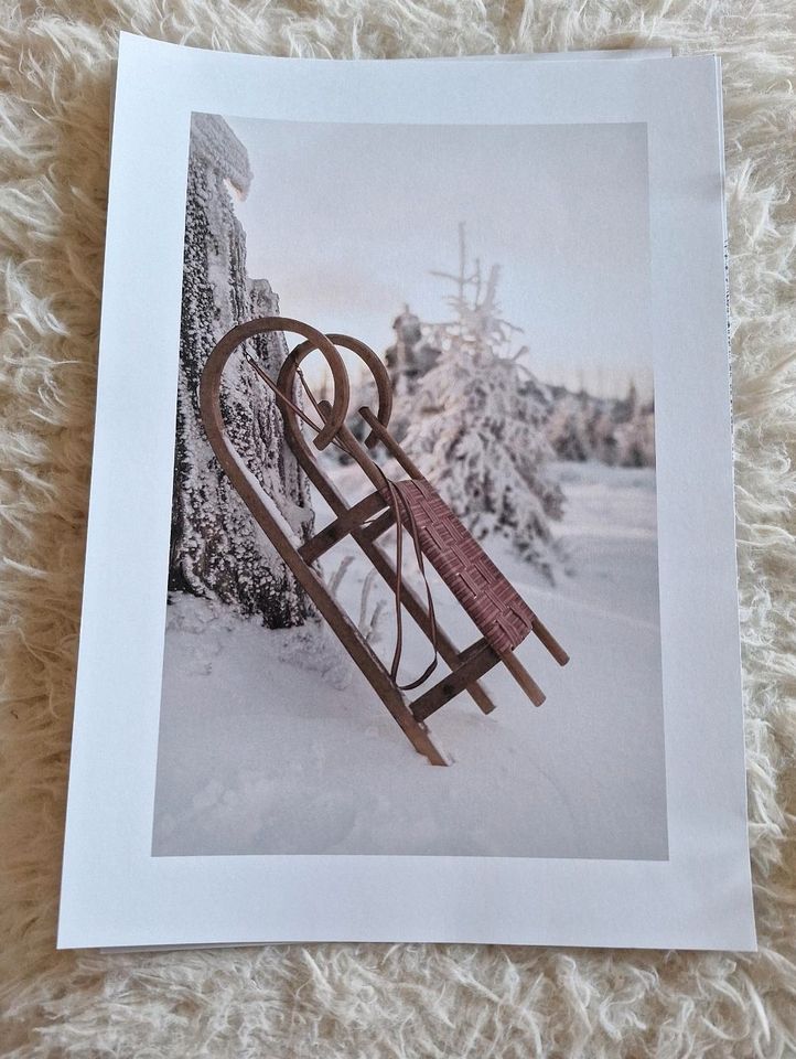 Traumhafte Winterbilder Poster 3 x Desenio und 1 x Juniqe in Magdeburg