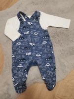 Baby set gr. 56 Latzhose Strampler Autos Junge Nordrhein-Westfalen - Morsbach Vorschau