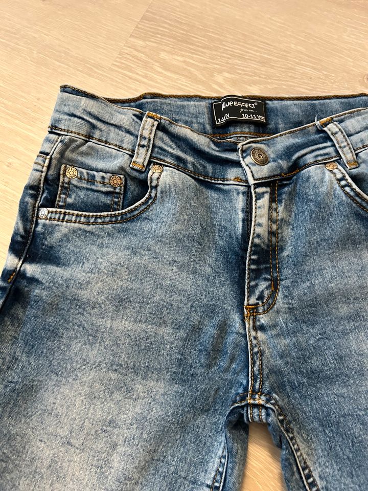 Jeans Shorts in blau - Gr. 146 - BlueEffect in Kelkheim