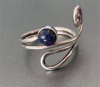 Wunderschöner Lapislazuli Silber Ring Gr. 55 17,5mm neu Hessen - Offenbach Vorschau