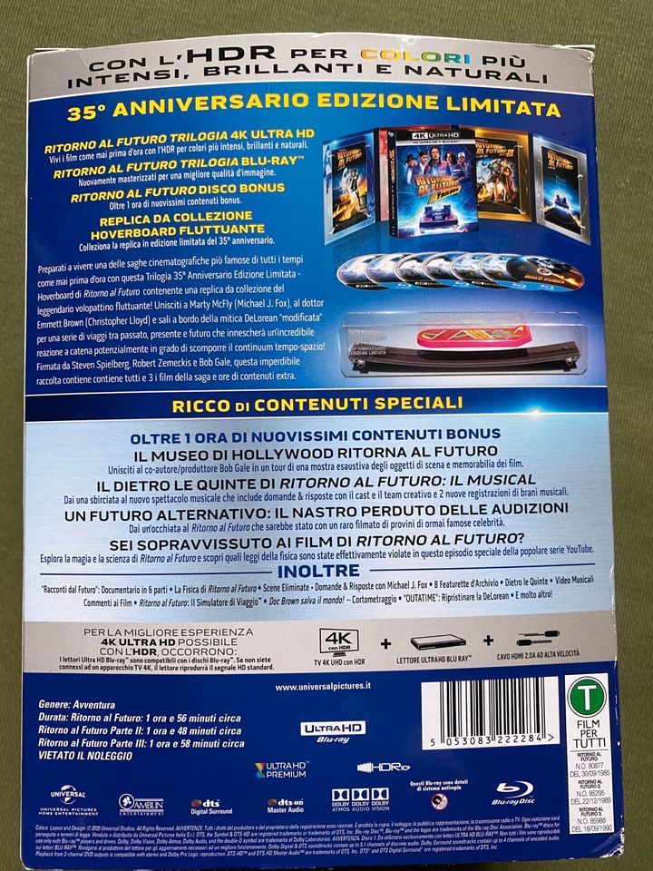 Zurück in die Zukunft Hovercraft Edition Blu-Ray in Bargteheide