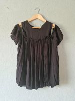 Schwarze Bluse mit Cut Outs Bayern - Ried Vorschau