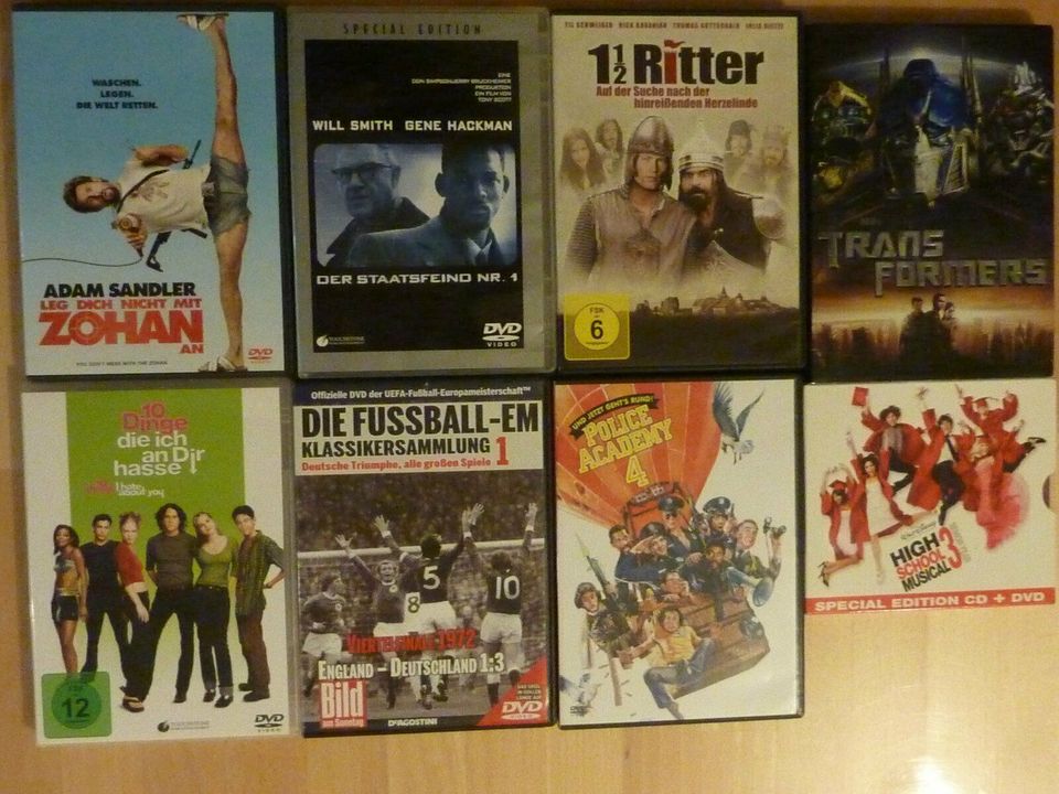 versch. Filme (DVD) in Mühlheim an der Donau