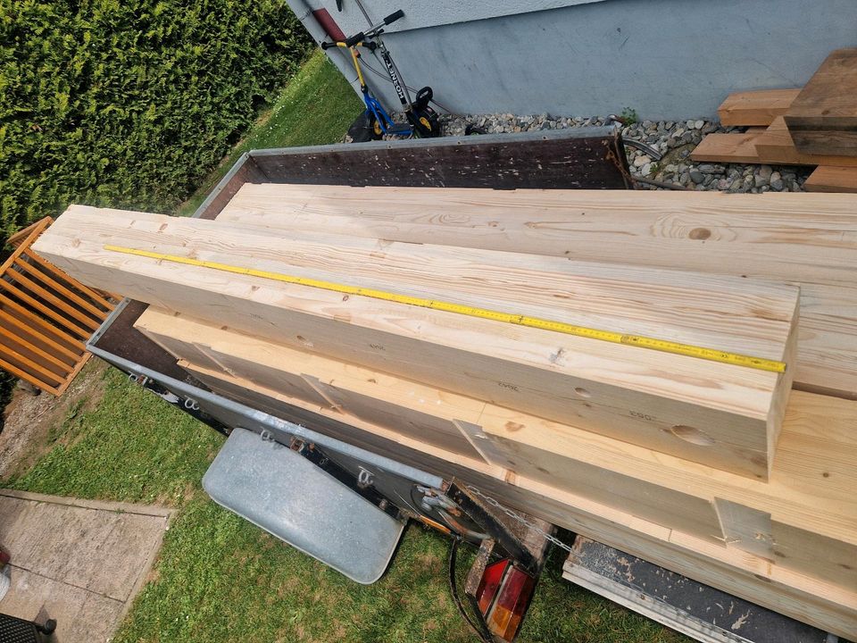 Holz Holzbalken Rahmenholz 2,5 m x 24 cm in Lobbach