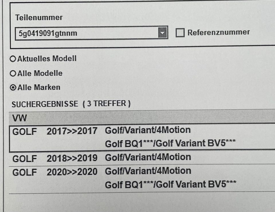 VW Golf GTI Lenkrad - neuwertig in Zell unter Aichelberg