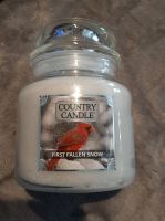 Country Candle First Fallen Snow mittleres Glas Bayern - Weiden (Oberpfalz) Vorschau